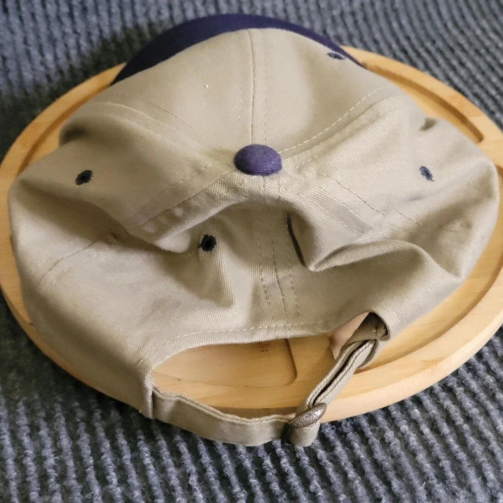 Vintage Tom Landry Hat Cap 2001 FCA Open Dallas Cowboys‎ Adjustable Strap VTG